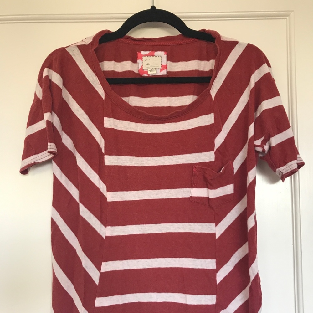 Anthropologie 9-H15 STCL Striped Tee